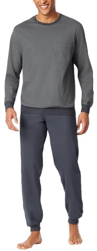 Schiesser Herren Langer Schlafanzug Pyjama Lang - 159633