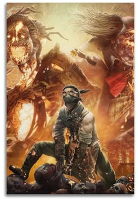 KIUYGPPJ Poster Dead by Daylight, dekoratives Gemälde, Leinwand, Wandposter und Kunstdruck, moderne Familienschlafzimmer-Dekoration, Poster, 20 x 30 cm