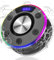 Huifoo Bluetooth Lautsprecher klein, Bluetooth Duschlautsprecher mit LED Licht, Saugnapf und Mikrofon, Duschradio Wasserdicht, IPX7 Wasserdichter Musikbox, für Strand, Party