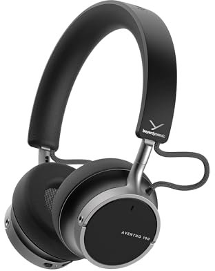 beyerdynamic AVENTHO 100 Wireless On-Ear Kopfhörer mit ANC in schwarz- neues Update per App verfügbar