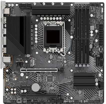 Carte mère Fit for ASROCK Z790M PG Lightning/D4 Motherboard LGA1700 Intel Z790 4xDDR4 128GB Micro ATX Support Core I3-13100 I5-12600 I9-13900 CPU