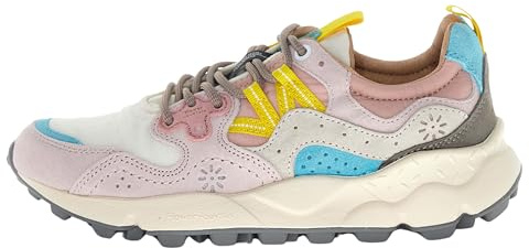 FLOWER MOUNTAIN Sneakers aus Veloursleder und Stoff