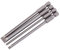 Slotted Screwdrivers Bit, Fydun Flat Head Bit One Word Batch Head 4 Pieces 100mm S2 Alloy Steel 1/4 inch hex Handle 3mm-6mm Magnetic Slotted Screwdriver