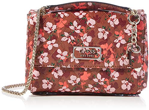Guess Damen LOLA Convertible XBODY Flap Umhängetaschen, Floral