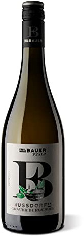 Emil Bauer Nussdorf Grauburgunder, Trockener Weißwein aus der Pfalz (1 x 0.75l)