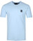 Belstaff Herren T-Shirt, Klassisches Kurzarm-Shirt mit Club-Kragen, Slim Passform, 100% Baumwolle, Blau, XL