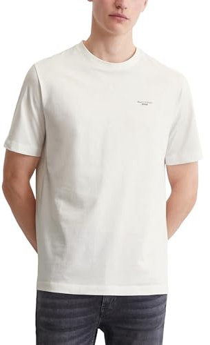 Marc O'Polo Herren B61202151060 T-Shirt, Weiß, XL EU