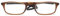 Lanomi Schmal Lesebrille Damen Herren Magnetverschluss Leicht Lesehilfe Sehhilfe mit Elastische Silikon Brillenbänder Braun Rahmen Schwarz Arm 2.0