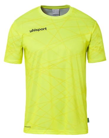 uhlsport Prediction Shirt Kurzarm Sport-T-Shirt, Fußball-Trikot für Torwart und Spieler - Torhüter-Trikot für Kinder und Erwachsene