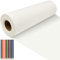 LANSKYLAN Weiße Papierrolle Malpapier Rolle 30cmx50m Geschenkpapier weiß Zeichenpapier Zeichenpapierrolle Skizzenpapier Rolle Malskizzenpapier für Staffeleipapier Bulletin Board Papier Kunst Handwerk