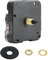 NGUIT Replacement 12888 Battery Wall Clock Movement Silent Quartz Mechanism with Precise Sweep Axis Length 16mm No Hands DIY Clock Repair Kit No Ticking Precise Sweep Battery Operated