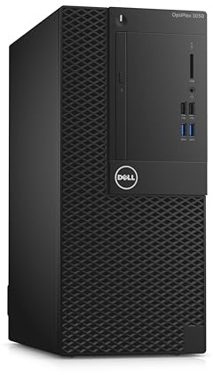 Dell OptiPlex 3050 Micro Tower PC – i5-6500 (4 Cores, 3.2/3.6GHz), 8GB DDR4, 500GB 7200rpm SATA 3 6Gbps, HDD, Intel HD Graphics, DVD RW, GbE, Windows 10 Pro (Renewed)