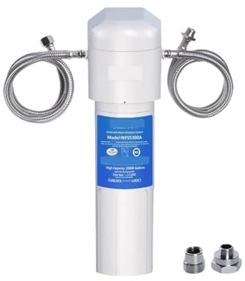 Kompatibel mit ALTHY, Untertisch-Trinkwasserfilter, 5-stufiges Filtrationssystem mit Direktanschluss for die Untertischmontage
