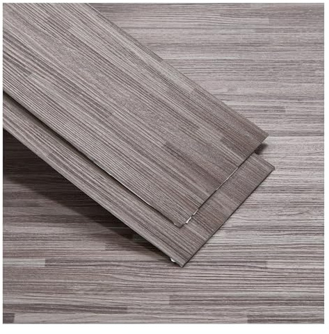 INMOZATA Floor Tiles Self Adhesive, 36-Pack, 5.02 Sq M Coverage, 91.5cm x 15.2cm Wood Plank, 2mm Thick Waterproof Peel and Stick Flooring for Kitchen, Bathroom, Bedroom, Living Room(Taupe block)