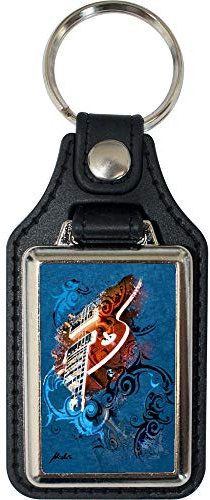 Fan-O-Menal Leder-Schlüsselanhänger mit Motiv – Grandmaster – 06273/3 aus der Serie Rock You© Music