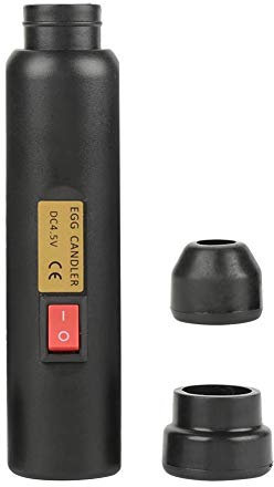 DEWIN Schierlampe für Bruteier, LED Licht Eierkerzenprüfer Auto Mini Beleuchtungsinkubator für Experiment Exklusiv