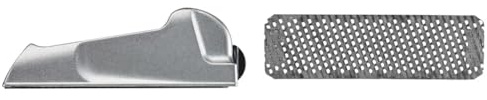 Stanley 5-21-399 Rabot surform 155 mm avec manche en Plastique - Lame remplaçable - pour Tout type de Lame de Longueur 140 mm multicolore & Surform WSU521398 Lame de rechange 42 mm 140 mm