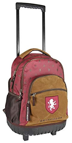 Artesania Cerda Mochila Carro Escolar Harry Potter Gryffindor Schulrucksack, 49 cm, Rot (Rojo)