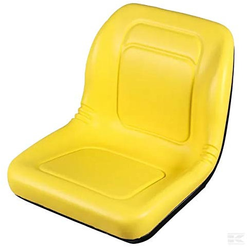 Traktorsitz gelb PVC 462 x 545 mm GOPART