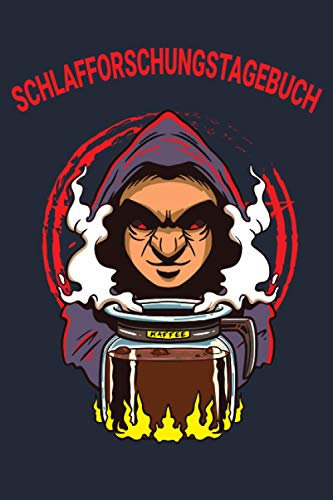 Schlafforschungstagebuch: Notiere deine geschlafenen Stunden und optimiere deinen Schlaf | Schlafanalyse | Schlaftracking | Schlafprotokoll | Zauberer Kaffee Kanne