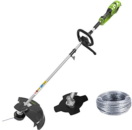 Greenworks Tagliabordi e Decespugliatore Elettrico 230V 1200W 40cm, Filo per Tagliabordi