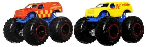 Hot Wheels Monster Trucks 1:64 Color Shifter Demo Derby Toy Vehicle for Kids Ages 3+