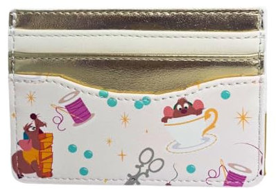 Loungefly Porte-cartes exclusif Disney Cendrillon souris, multicolore, One Size, Classique