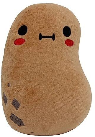 Kawaii Kartoffel-Plüschtier, Kuscheltier, Komfortfutter, gefülltes Kissen, Plüschtier (braun)