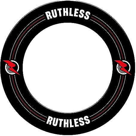 Ruthless Dartscheibe Surround | Professionelle, langlebige einteilige Dartscheibe und Dartsumrandung