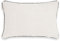 KNIT FACTORY - Snooze Zierkissen - Rechteckige Sofa Kissen - Beige - Gestrickter Dekokissen - Couchkissen 60x40 cm - Kissenbezug mit Füllung und Bezug