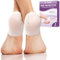 4 pièces Protege Talon chaussure,Protection Cheville & Talon en Gel,Protege Talon Silicone Respirant,Protège-talons en gel de silicone,Pour Fasciite Plantaire, Tendinite, Douleur Talon,Fissures