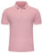 Djtnzdm Men's Polo Shirts Short Sleeve Basic Cotton Work Tops Casual Summer Golf Tennis Polo Shirts for Men Breathable M Light Pink
