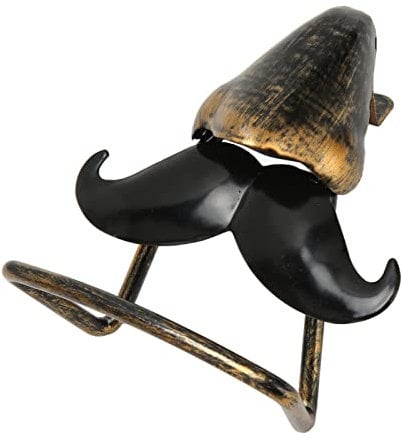 Qcwwy Brillenhalter in Nasen- und Schnurrbartform, Kreativer Brillenständer für Freunde Im Schlafzimmer