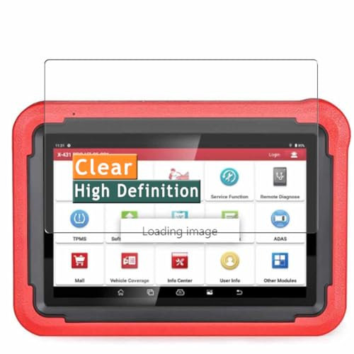 Vaxson 3 Stück Schutzfolie für Launch X431 PROS V5.0 8 Display, flexible Kunststoff, 99% Transparenz, 4H-Härte, Selbstheilungstechnologie, Anti-Fingerabdruck, Staubdicht