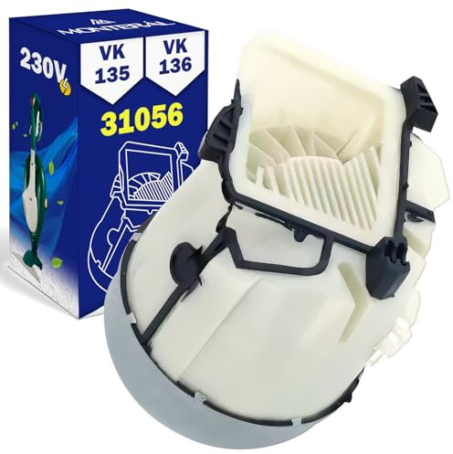 Motor Aspirador 230V para Vorwerk Kobold VK135 VK136 - Garantía de 10 Años - MONTERAL