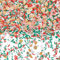 SUNNYCLUE 100g Weihnachtsstreusel Bastel Tonscheiben Großpackung Verschiedene Weihnachts Kunstbonbons Lebkuchenkekse Mini Dekorationen Streusel Für Nagelkunst Kuchen Handyhülle DIY Bastelzubehör
