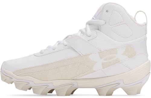 Under Armour Boys Harper 10 Rm Jr, 100 White Stone Brownstone, 13 UK