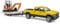 bruder 02546 - RAM Rental Service mit Minibagger - 1:16 Fahrzeuge, Pick-up, Geländewagen, Jeep, Baustelle, Baufahrzeug, Spielzeug ab 4 Jahre