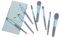 VALICLUD 1 Ensemble Ensemble De Pinceaux De Maquillage Brosse De Voyage Trousse Se Maquiller Pinceau De Maquillage Pinceaux De Maquillage Voyage Kit De Voyage Bleu Bois