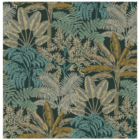 Superfresco Easy Intrigue Midnight Wallpaper | Paste The Wall | Black Trees | Eco-Friendly