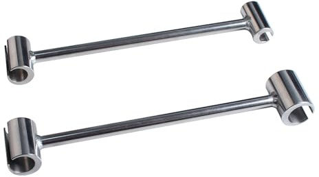 Tür Naht Spanner Schlüssel - Scharnier Einstellwerkzeug: Packung mit 2 Einstellen Gap Bar 33/64 „bis 113/128“ Reparatur Tür Sagging Sticking Fehlausrichtung Home Improvement Handwerkzeuge