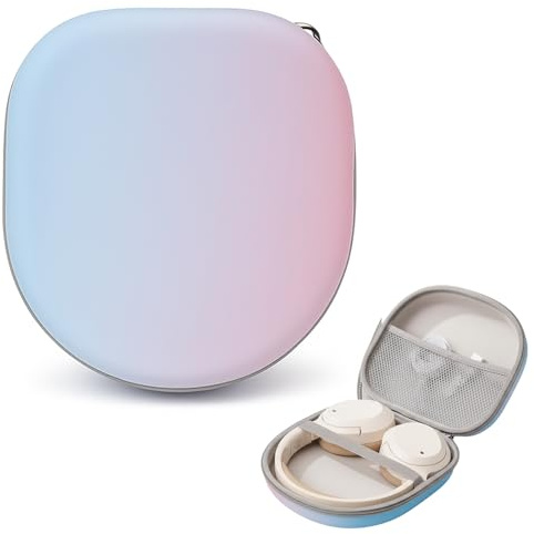 Étui de voyage universel de protection avec compartiment intérieur amovible pour casques JBL/Sony/Bose/BERIBES, étui pour casque supra-auriculaire (dégradés de couleurs)
