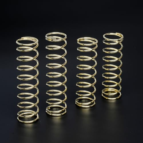4PCS Bearing Steel Shock Spring Upgrade for Arrma,Wire Diameter F80mm/R95mm