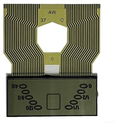 Écran LCD de tableau de bord pour Smart Fortwo 450 - Panneau de compteur de vitesse de voiture de rechange avec ABS + verre - Pour modèles de 1998 à 2007