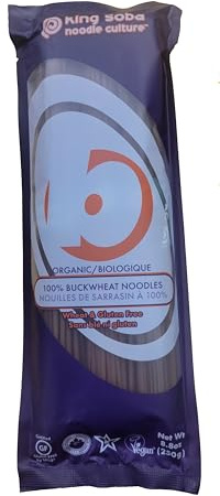 King SOBA Organic Buckwheat Noodles 250g (Pack of 1)