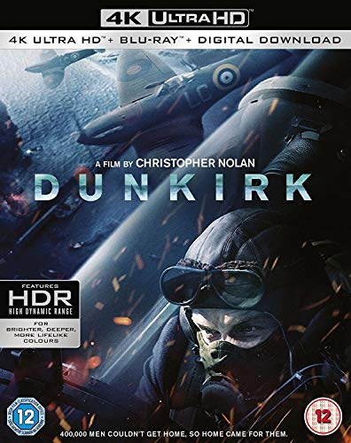 Dunkirk [4K Ultra HD] [2017] [Blu-ray] [Region Free]