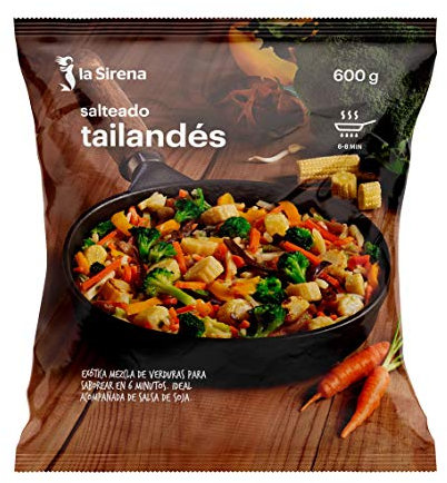 La Sirena Salteado Tailandes, 600g (Congelado)