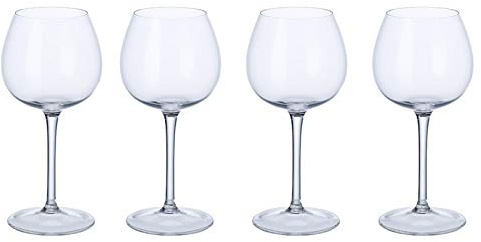 Juego de copas de vino blanco suaves y redondas de 4 piezas. Purismo Villeroy und Boch - Copa de vino