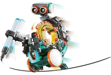Velleman Roboter Bausatz, Roboter, Programmieren Lernen, 5-in-1, Spielzeugroboter, STEM-Konstruktionsspielzeug