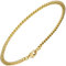 Jobo Herren Damen Panzer-Armband aus 8 Karat 333 Gold massiv 3,3 mm 21 cm
